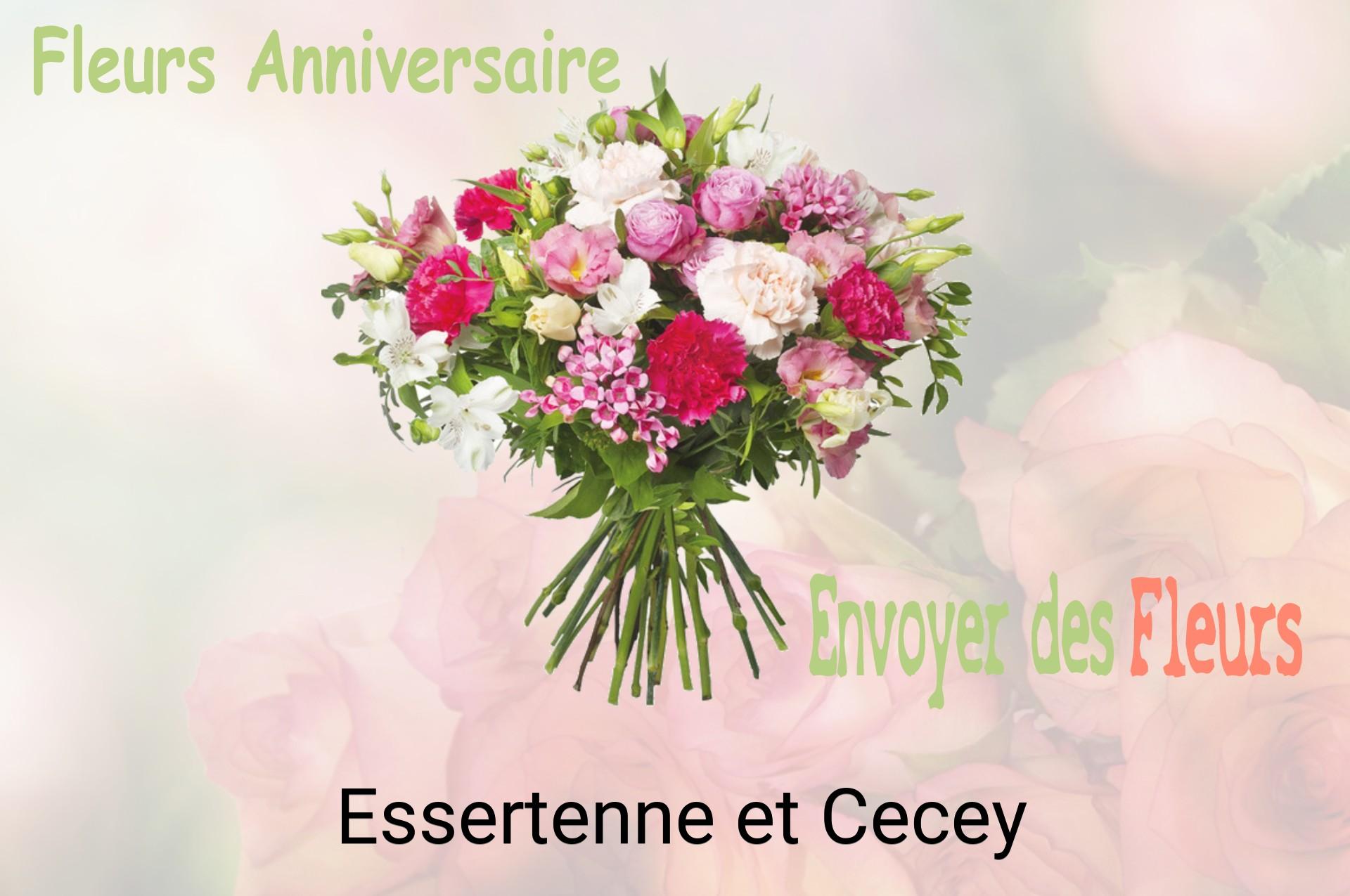 Bouquet de fleurs d’anniversaire livré à Essertenne-et-Cecey