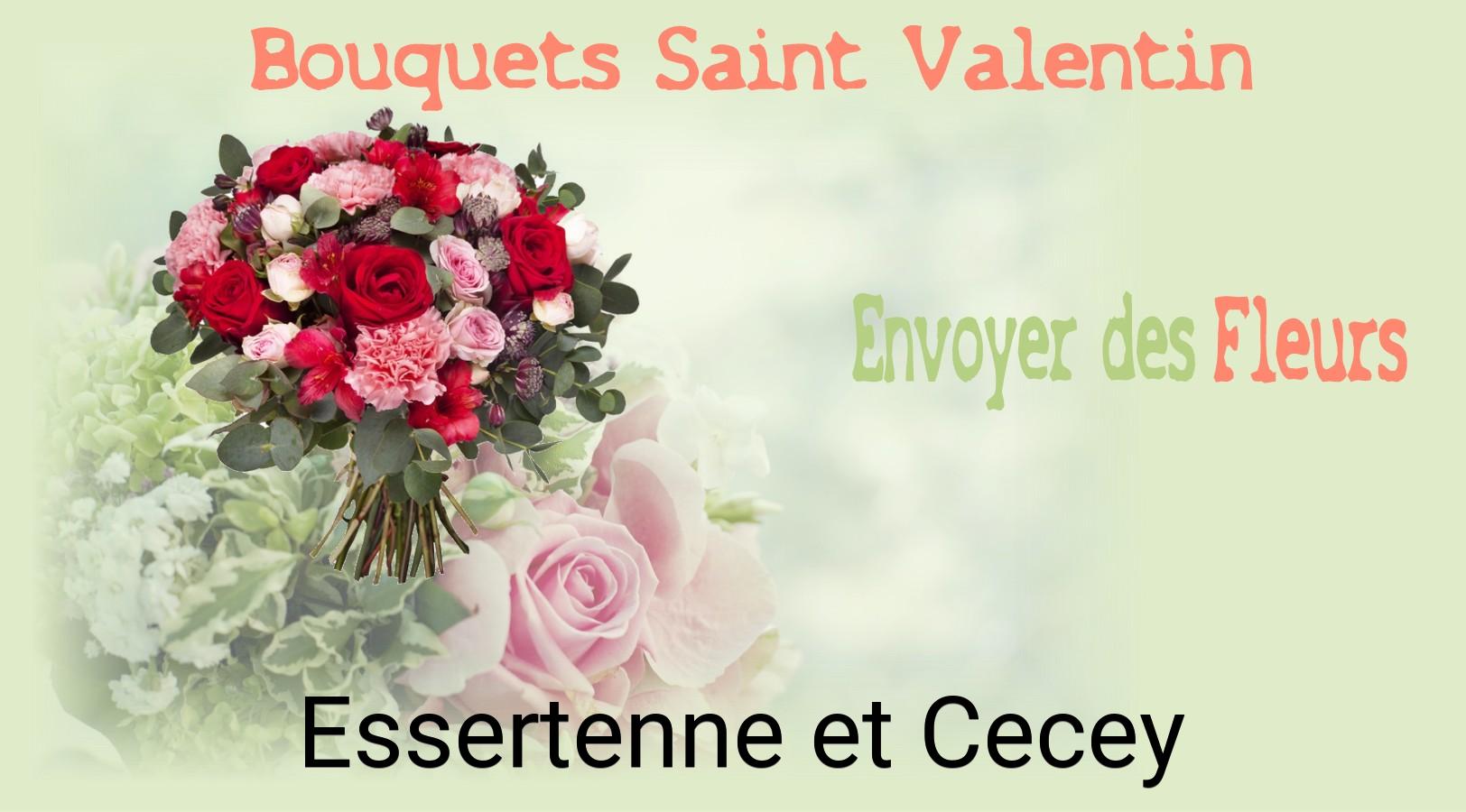Roses de Saint-Valentin livrées à Essertenne-et-Cecey